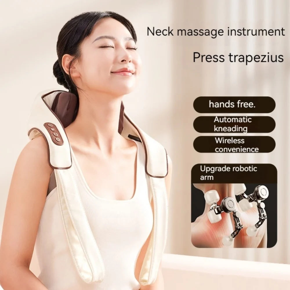 Neck And Shoulder Tapping Massager, Rechargeable